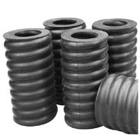 Amortisseur de chocs en caoutchouc cylindrique anti-vibration pour machines