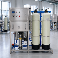 Machine de traitement des eaux industrielles entièrement automatique, équipement de filtration d'eau 1000L/H