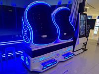 Simulador de Vuelo Comercial 9D VR para Arcade, Cine con Silla Tipo Huevo, Interior/Exterior, Plástico y Metal, 268 Películas, 200KG, Nuevo Juego