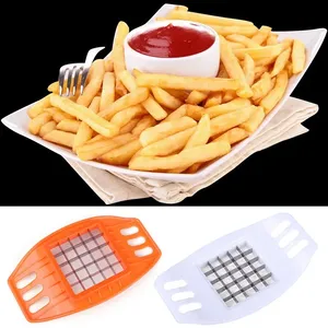 Coupe-frites et légumes en acier inoxydable, hachoir à carottes, outils de cuisine faciles à utiliser, accessoires et gadgets - Product Image 4