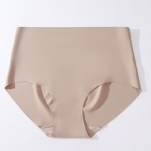 Haute qualité dames mince sans trace glace soie culotte taille basse femmes sans couture Invisible intérieur Ropa gros Bragas tricoté - Product Image 3