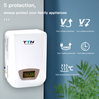 TTN 10 kVA 10 Kilowatt Stabilisateur/Régulateur de Tension Automatique CA Mural Monophasé 220V, Prix d'Usine