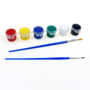 Profesional Mini barato 15ml 6 piezas tira <span class=keywords><strong>de</strong></span> plástico <span class=keywords><strong>macetas</strong></span> chico pintura acrílica tira conjunto para estudiantes - Product Image 1