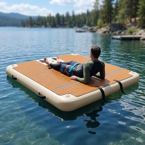 Plateforme flottante gonflable personnalisée en PVC, plateforme de hamac pour bronzer, pour bateau, SUP, yacht, quai - Product Image 4