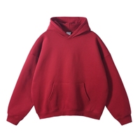 Sudaderas Extra Grandes de Forro Polar Grueso de Buena Calidad, 350 g/m², con Logotipo Personalizado, Sudaderas Coloridas de Manga Larga para Hombre