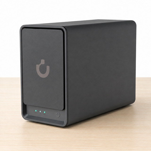 2-Bay NAS Network Attached Storage with 2.5GbE, Private Cloud Server, In Stock, OEM/ODM Customization