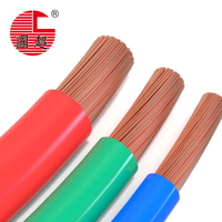 Sauerstofffreies Kupfer BVR Flammhemmendes Mehradriges Flexibles Kabel, 25mm²-150mm², GB-Standard Haushaltskupferkern-Verkabelungskabel