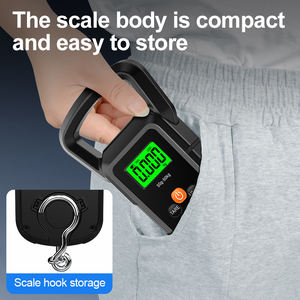 सामान पैमाने पर किराने का वजन फिशिंग स्केल 50 किलोग्राम एक्सप्रेस डिलीवरी और पार्सल स्केल - Product Image 6