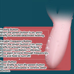 जी स्पॉट और क्लिटोरिस उत्तेजना के साथ महिलाओं के लिए शक्तिशाली स्वचालित रिट्रेटेबल वाइब्रेटर डिल्डो - Product Image 4