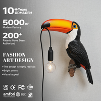Lampe murale LED en résine 5V, design durable à montage en surface pour l'éclairage des installations de loisirs à domicile