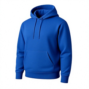 Sudadera con Capucha Extra Grande para Hombre, Forrada para Invierno, 600 g/m², Poliéster/Algodón, Diseño Sólido Estampado para Exteriores, Sin Cordones, Diseño ODM - Product Image 1