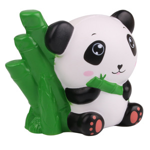 Lindo Panda con Bambú, Decoración de Escritorio de Plástico, Suministros de Oficina, Regalo de Cumpleaños - Product Image 3