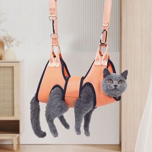 Harnais de toilettage pliable en polyester Famicheer pour animaux de compagnie, chats et chiens, avec utilisation en salle de bain pour les chats et chiens de grande taille - Product Image 2