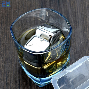 cuisine Ensemble Cadeau Facile À Nettoyer <span class=keywords><strong>En</strong></span> Acier Inoxydable recyclable De Refroidissement Du <span class=keywords><strong>Vin</strong></span> Pierre Whisky Froid Cube - Product Image 6
