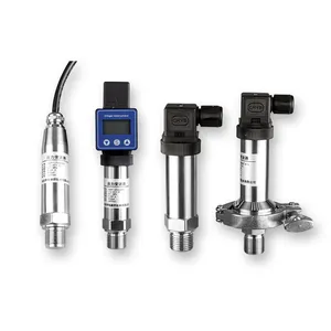 HCCK pengukur sensor tekanan industri silikon definisi tinggi 4 sampai 20mA keluaran 0.25% CE diffusion pemancar tekanan 1000 bar
