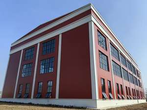 Solution de construction modulaire en acier de jauge légère pour les hôtels de hauteur moyenne <span class=keywords><strong>blocs</strong></span> d'appartement bureau hôpitaux écoles centres commerciaux carports - Product Image 2