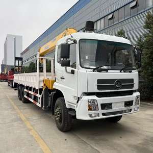Grúa Montada en <span class=keywords><strong>Camión</strong></span> de <span class=keywords><strong>12</strong></span> <span class=keywords><strong>Toneladas</strong></span> con Plataforma Plana para Excavadora |   <span class=keywords><strong>Camión</strong></span> de Construcción Multiusos de Servicio Pesado 6x4 - Product Image 2