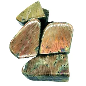 spiritual products crystal palm stone crystal freeforms labradorite for Home Decoration