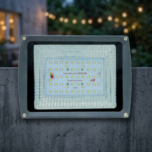 Projecteur LED extérieur haute luminosité 50W, lampe de sécurité étanche, éclairage commercial et industriel pour usine, jardin, parc, cour - Product Image 1