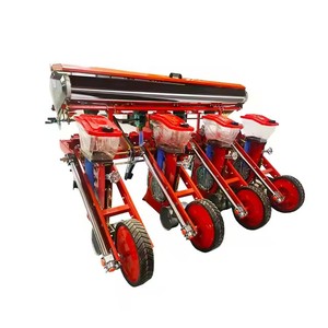 Semoir manuel à maïs avec 4/6/8 rangs, conception compacte, roue de plantation à profondeur réglable, haute productivité, garantie 1 an - Product Image 3