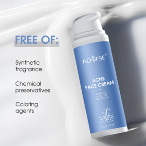 Crema para el acné más vendida, ingrediente de hierbas orgánicas, crema para espinillas de <span class=keywords><strong>piel</strong></span> suave e iluminadora para <span class=keywords><strong>piel</strong></span> grasa - Product Image 4