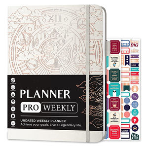 สมุดบันทึกการเงินส่วนบุคคล-งบรายรับรายจ่ายรายเดือน สมุดบันทึกค่าใช้จ่ายรายเดือน-สมุดบันทึกแผนส่วนตัวสำหรับธุรกิจขนาดเล็กที่บ้านหรือสำนักงาน - Product Image 1