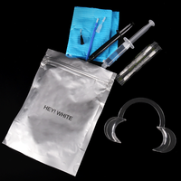 Kit de Gel Blanqueador Dental con Peróxido de Carbamida al 44%, 5 ml, con Barrera Protectora para las Encías, Uso Dental Profesional, Compatible con Lámpara LED Blanqueadora