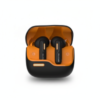 Écouteurs sans fil S52 ANC & ENC à réduction de bruit avec étanchéité IPX5 6.0, son Hi-Fi LED, contrôle tactile et conception intra-auriculaire