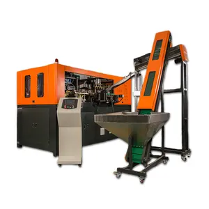 Fully automatic making plastic hdpe plastic bottle blowing molding machine