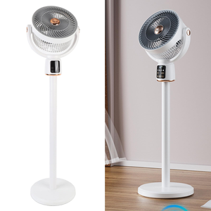 Nouveaux produits : Ventilateurs circulateurs électriques oscillants 3D sur pied avec minuterie pour usage domestique - Product Image 1