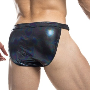 Maillot <span class=keywords><strong>de</strong></span> <span class=keywords><strong>Bain</strong></span> <span class=keywords><strong>Homme</strong></span> Luxe Nouvelle Collection Été – Bikini en Tissu Pailleté avec Boutons Détachables, Slip <span class=keywords><strong>de</strong></span> <span class=keywords><strong>Bain</strong></span> Sportif <span class=keywords><strong>String</strong></span> - Product Image 4