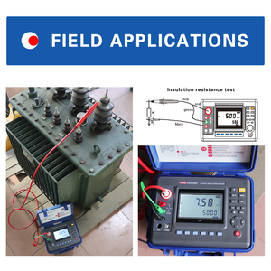 รุ่นอัพเกรด ES3035E เครื่องทดสอบความต้านทานฉนวนไฟฟ้าแรงสูง 10KV 2000Gohm สำหรับวัดแรงดันไฟฟ้ากระแสสลับ - Product Image 4