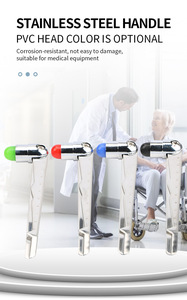 Martillo <span class=keywords><strong>de</strong></span> Reflejos Médico Multifuncional con Esquinas Redondeadas, Certificado CE, con Escala - Product Image 5