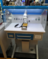 Poste de travail pour technicien dentaire, durable, pour usage en laboratoire, station technique haute performance, équipement de laboratoire dentaire