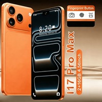 Nuevo Teléfono Móvil a Bajo Precio, Doble SIM, Versión Global, Android I17 Pro Max, Smartphone, Pantalla HD de 4.5 Pulgadas