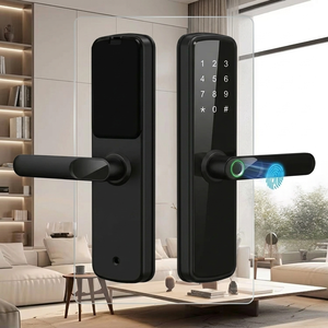 Nuovo Design 2026: Serratura Intelligente per Porta con Maniglia in Lega di Alluminio, Controllo Remoto WiFi Tuya TTlock APP, Password Digitale e Impronta Digitale - Product Image 1