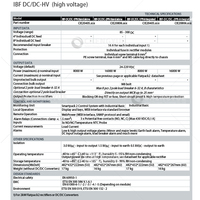Système d'onduleur CC 48V Eltek à haute densité intégré CIE20405.xxx pour l'alimentation des télécommunications