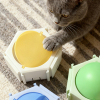Distributeur de nourriture interactif pour chat Superdesign – Jouet modulaire hexagonal pour stimulation mentale et alimentation lente (sans dropshipping)