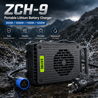 Chargeur de batterie LiFePO4 23S 83.95V 12A, chargeur portable à LED pour batterie Talaria Light Bee 72V, fourniture OEM, fourniture d'usine