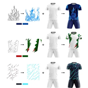 Beta High Quality Football Kits Full Set Soccer Kit Youth Custom Soccer Jersey 2024 Quick Dry Football Shirt Men Soccer Wear