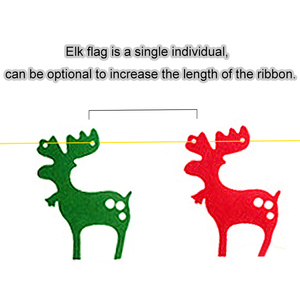 Kit de Decoración Navideña con <span class=keywords><strong>Globos</strong></span> y Pancartas, Set Festivo Rojo y Verde para Decoración del Hogar en Navidad - Product Image 6