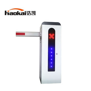 HAOKAI yüksek verimli trafik yönetim sistemi 4.5m düz bom otomatik trafik bariyer kapısı çin üretici DC 24V - Product Image 1