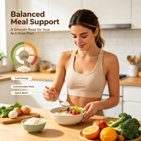 Poudre de superaliments multi-saveurs à marque privée pour la santé, supplément de gym avec crème de riz et vitamines à base de plantes, sans danger pour les nouveau-nés