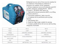 CFC HFC HCFH r502 r22 r134a оборудование для хладагента 1 л.с.