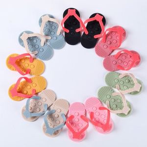 Silicone Flip-Flops Baby Teether Soft Toy Slippers Customizable - Product Image 1