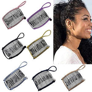 Pinza de Pelo Tipo Banana de 20/30/40 Dientes para Cabello Grueso y Rizado, Peines Vintage, Horquillas, Accesorios para el Cabello para Mujer - Product Image 2