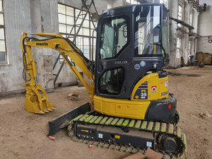 Komatsu PC35 d'occasion en vente chaude, mini pelles hydrauliques sur chenilles 3TON PC35, pelleteuses à godets d'occasion - Product Image 2