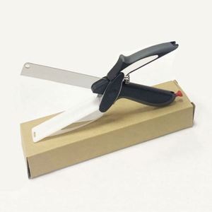 Cuchillo Inteligente Multifuncional 2 en 1 Rayshine, Tabla de Cortar Vegetales, Tijeras, Hoja de Acero Inoxidable Ultra Afilada - Product Image 3