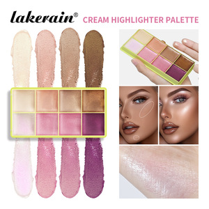 Nouveau style – Disque illuminateur crème 8 couleurs pour les yeux et le visage, avec effet haute luminosité et correction du <span class=keywords><strong>contour</strong></span> - Product Image 2