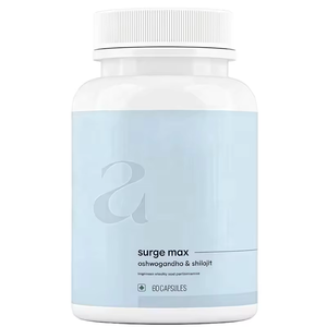 Cápsulas OEM Surge Max, Mezcla Adaptógena con L-Arginina, Suplemento Vegano para Hombres y Adultos, Mejora la Inmunidad y la Condición Física - Product Image 1